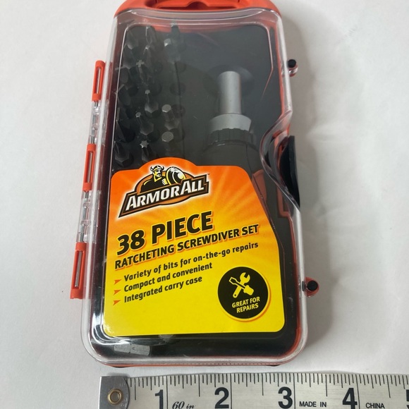 ArmorAll 38 piece ratcheting screwdriver set NIBox - Picture 7 of 9